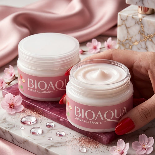 CREMA BLANQUEADORA ACLARANTE DESPIGMENTANTE BIOAQUA