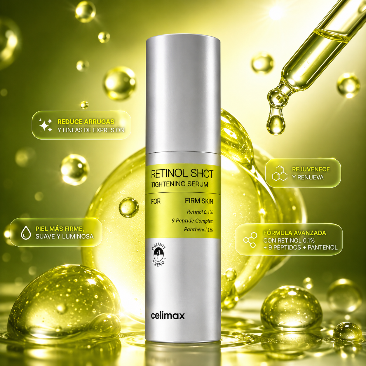 RETINOL SHOT SERUM TRATAMIENTO ANTIARRUGAS