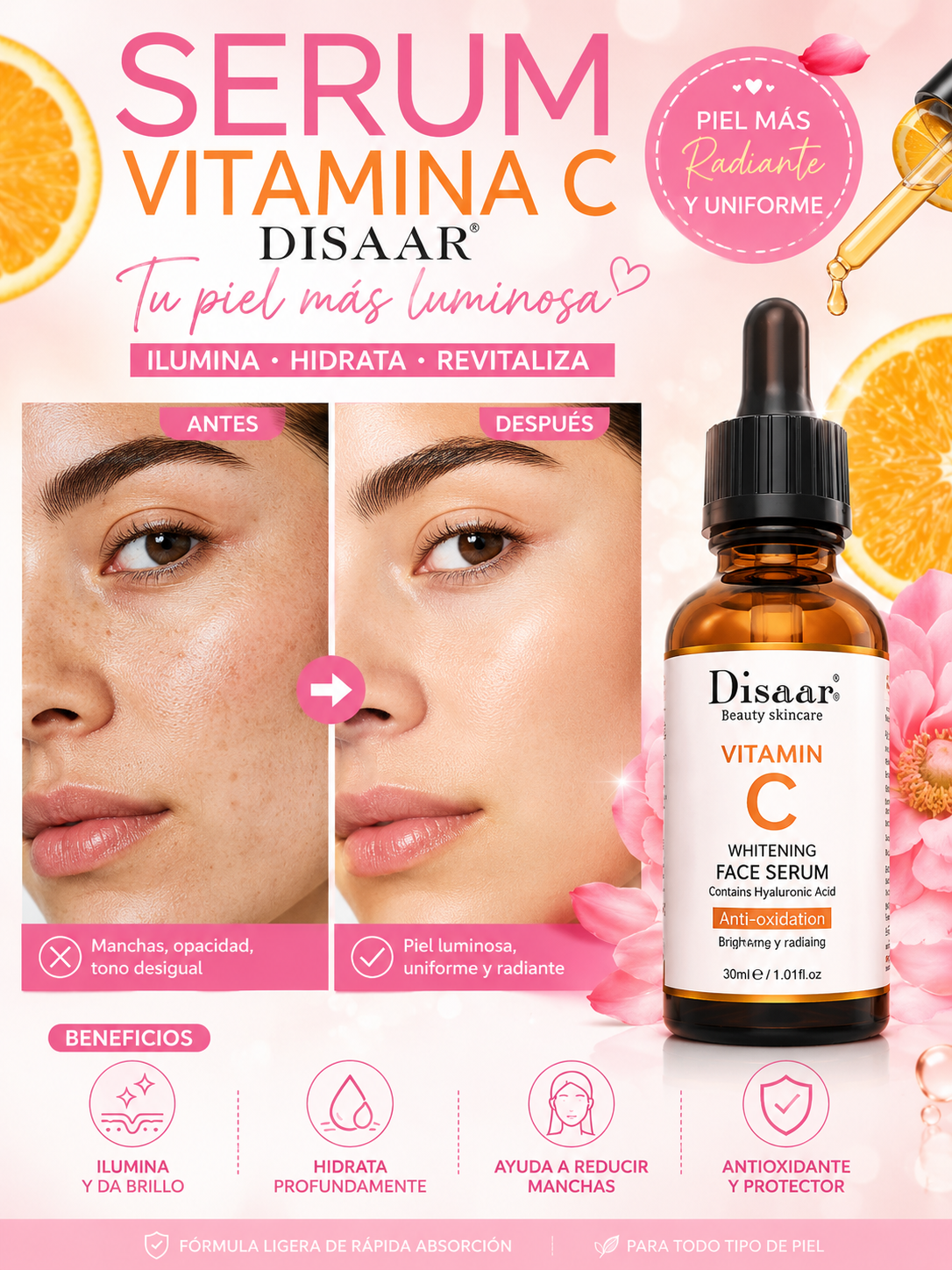 SERUM VITAMINA C DISAAR