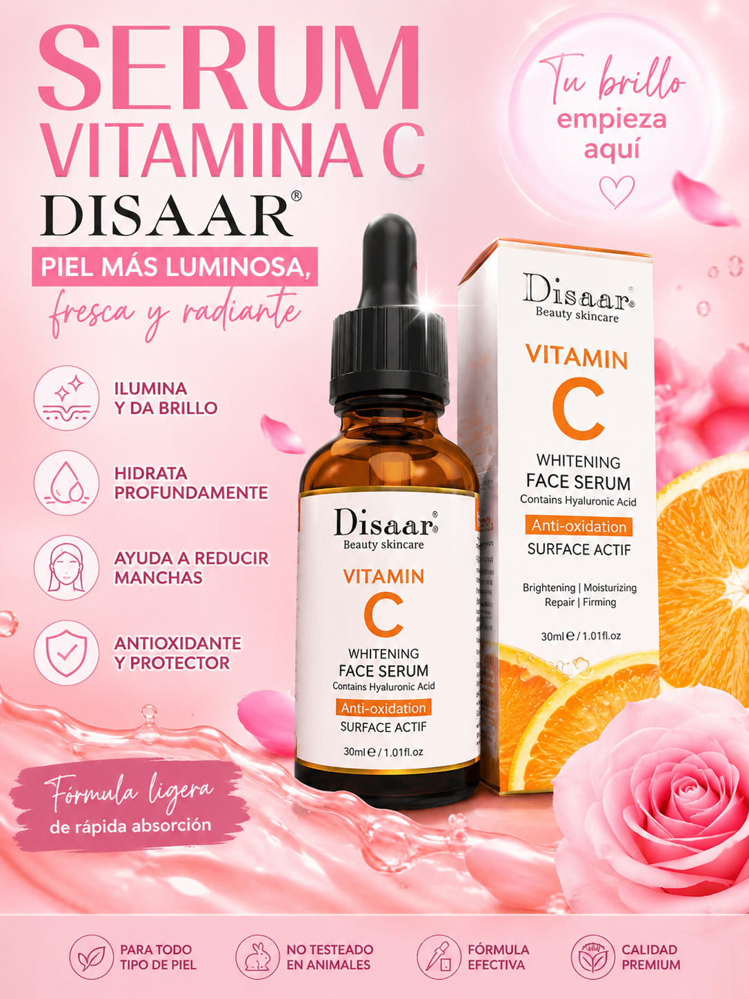 SERUM VITAMINA C DISAAR